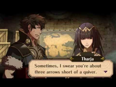 Fire Emblem Awakening - Tharja and Lon'qu Love Story Support