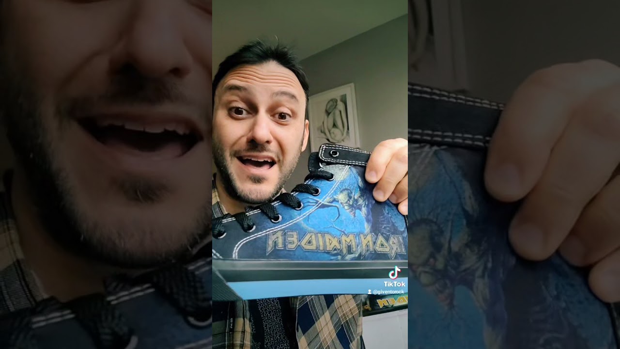 Iron Maiden Fear of the dark Shoes