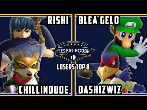 TBH8 SSBM - Rishi & Liquid' Chillindude Vs WLG | Blea Gelo & TG | DaShizWiz - Smash Melee Doubles LE