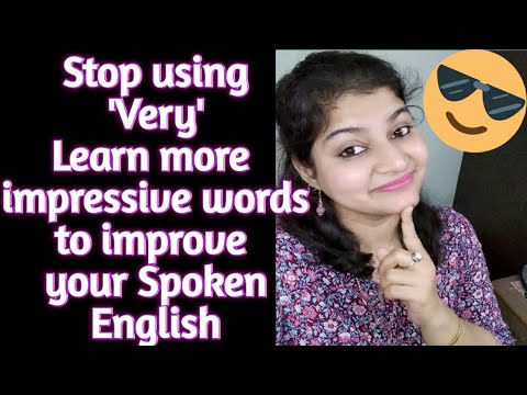 Stop using"Very"|build good vocabulary|Impress others with your language skills|Learn English Online