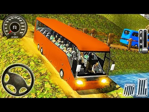 Bus Mountain Drive Simulator 3D - OffRoad Transport Duty - Android GamePlay