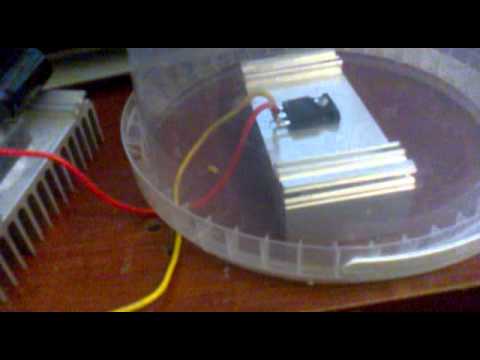 broken MOSFET transistor blow