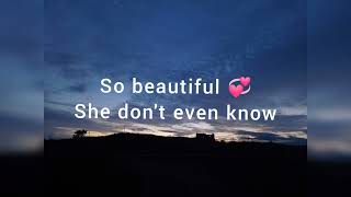 &quot;For her&quot; (lyrics)by Chris Lane