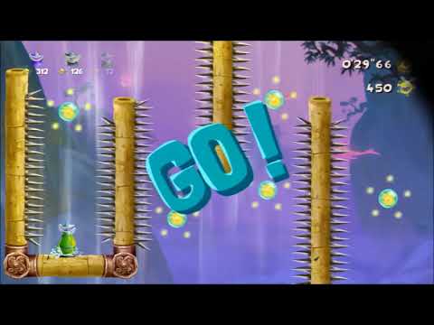 Rayman Legends Daily Challenge 2/6/18 - Dojo (solo co-op)