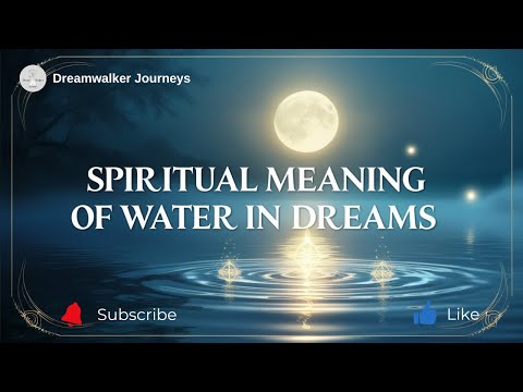 Spiritual Meaning of Water in Dreams: Emotions, Healing & Divine Flow Explained
