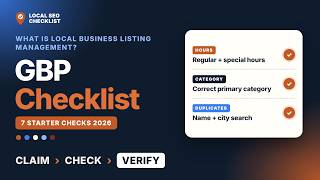 What Is Local Business Listing Management? Google Business Profile Checklist (20