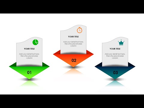 Create 3 options infographic Slide in PowerPoint