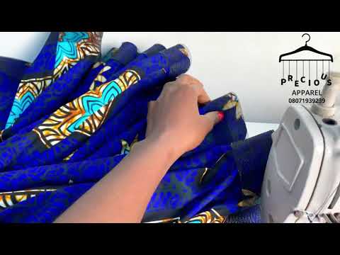 How to Finish the Hem of a Garment with Crinoline/Horse Hair braids without lining neatly.