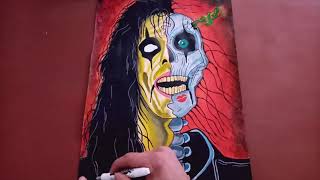 Alice Cooper - Poison - Drawing