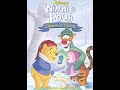 Opening To Winnie The Pooh Seasons Of Giving 2003 DVD