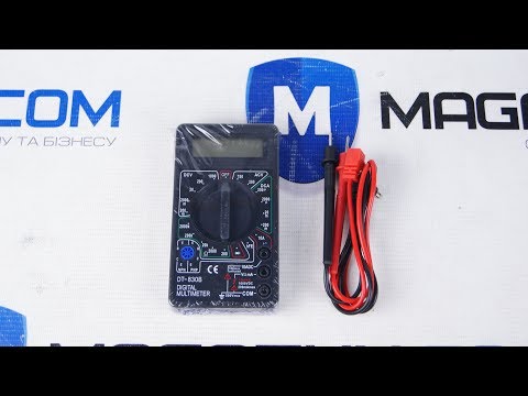 Відео огляд  мультиметра Lux 830 В-2
