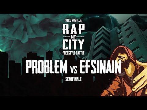 Rap My City - PROBLEM vs EFSINAIN - SEMIFINALE | 30.11.2019 Contest Freestyle