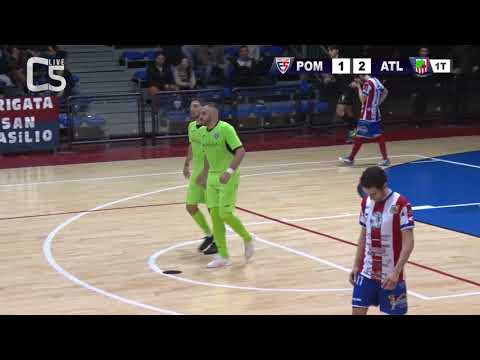 Serie B: Fortitudo F. Pomezia - Atletico New Team, highlights e interviste