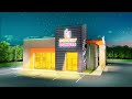 4 TRUE Strangers / Dunkin Donuts Horror Stories Animated