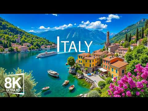 Italy 8K – Romantic Cities, Scenic Landscapes & Timeless Beauty