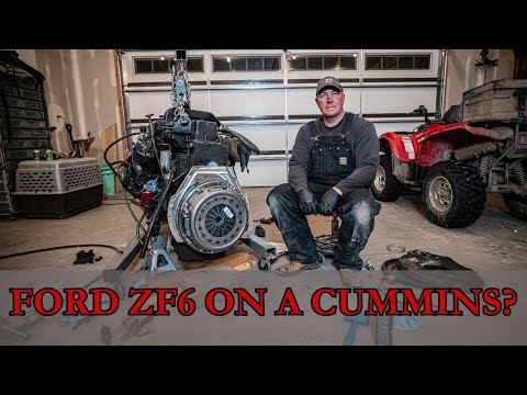 Getting the Cummins ready for the Ford ZF6 Transmission