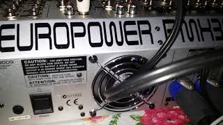 Video thumbnail for BEHRINGER EUROPOWER PMH 3000 . , 800W by SONIDO LA CAOBA