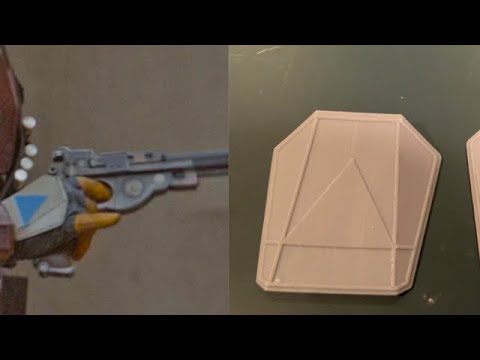 3D Printed Wrist shields for my Mandalorian Cosplay!