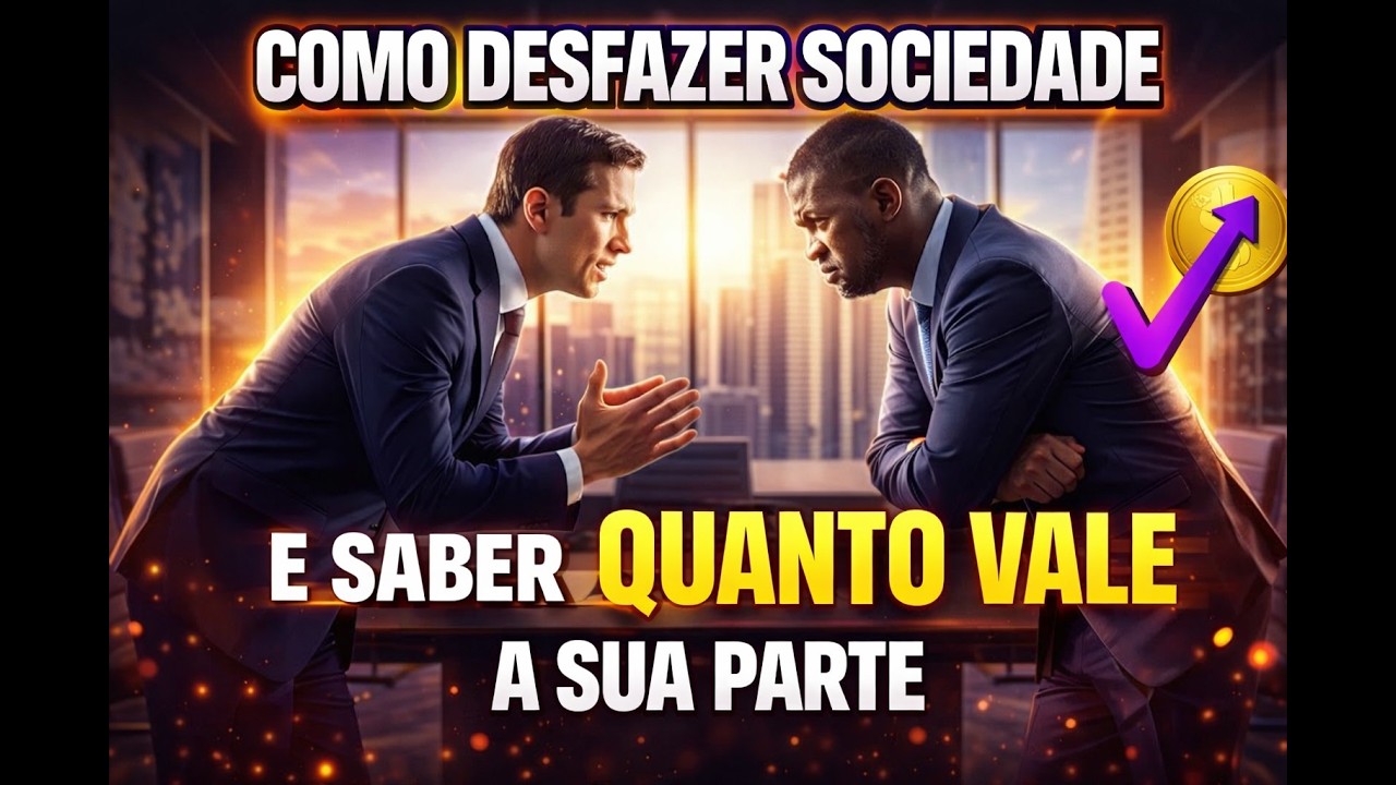 Como desfazer sociedade e saber quanto vale a sua parte [VALUATION]