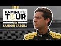 Landon Cassill takes us through the ISM Raceway garage: 10-Minute Tour
