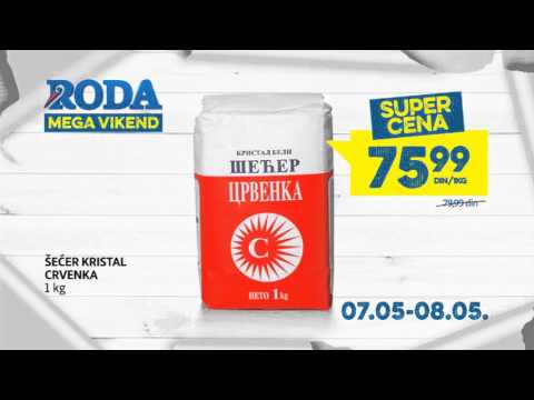 Roda: MEGA vikend 07. - 08.05.2016.