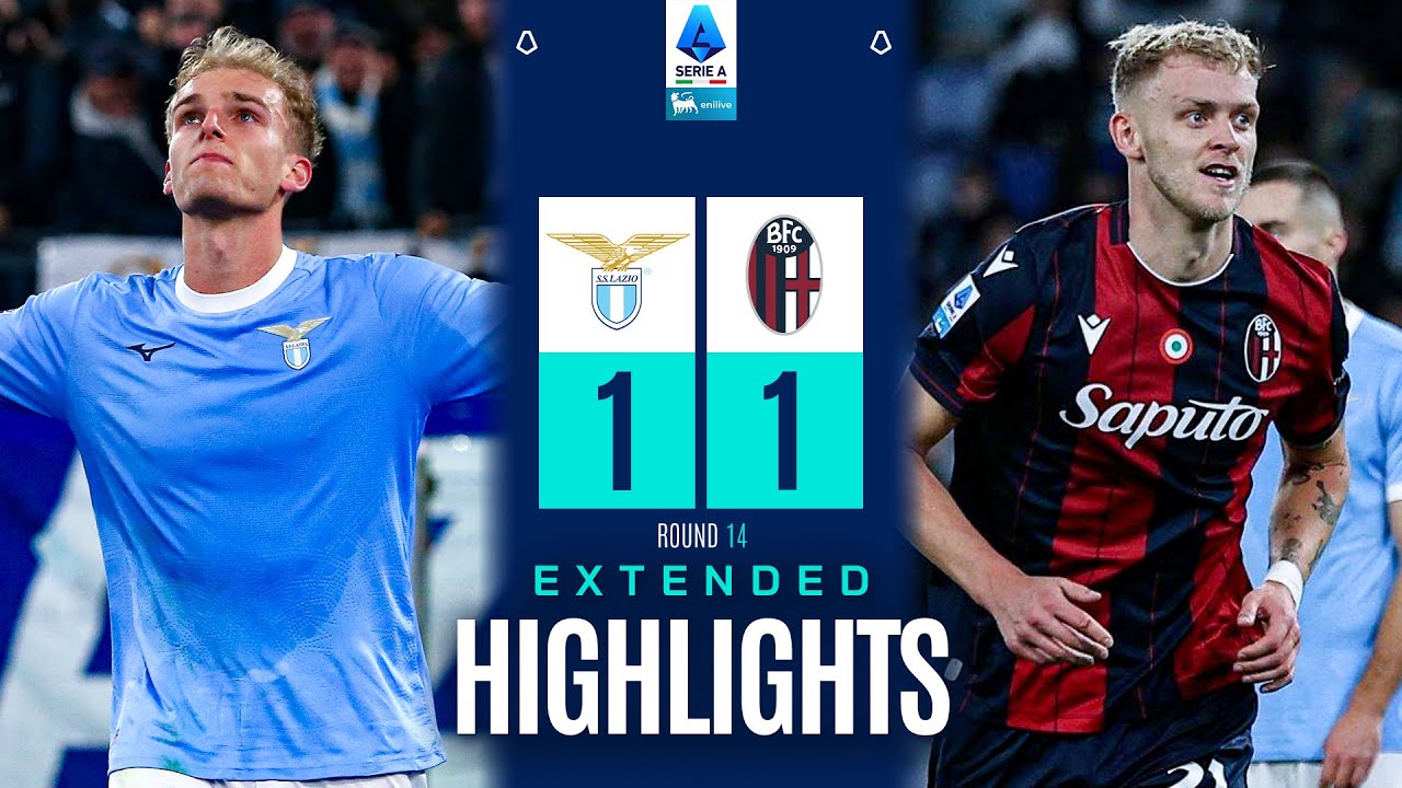 MAXI SINTESI LAZIO-BOLOGNA 1-1 | EXTENDED HIGHLIGHTS | SERIE A ENILIVE 2025/26