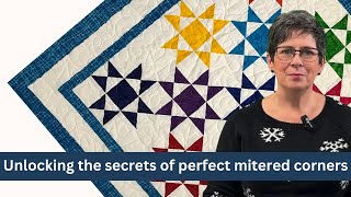 🧵 Quilt Border Tutorial: Attach Multiple Borders with Miter Corners | How-To