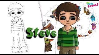 Blues Clues: How to Draw Steve | Easy Drawing Tutorial