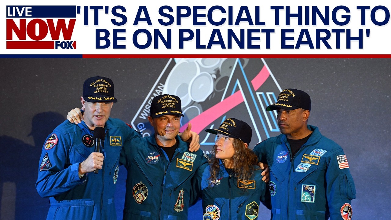 WATCH: Artemis II crew gives remarks after historic moon mission