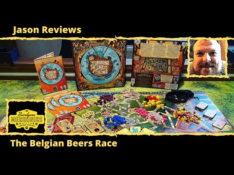 Jason's Board Game Diagnostics of The Belgian Beers Race