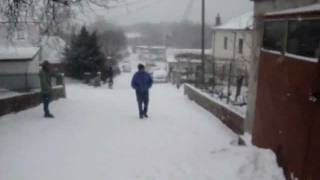 preview picture of video 'alka u Sinju po snijegu 1'