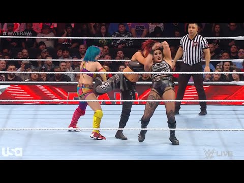 Rhea Ripley vs. Bayley vs. Asuka Full Match (2/2) - WWE RAW 12/5/2022