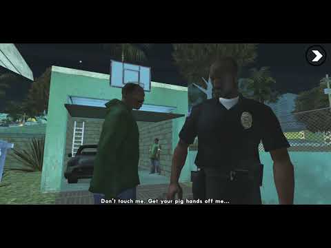 Grand Theft Auto: San Andreas rodando no máximo no Galaxy S9 em QuadHd