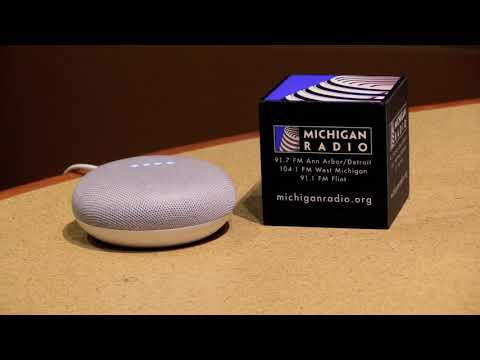 To play your favorite Michigan Radio Podcast on Google Home