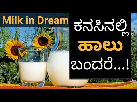 ಕನಸಿನಲ್ಲಿ ಹಾಲು ಬಂದರೆ || Kanasinalli Halu Bandare || Milk in Dream Hindu Meaning