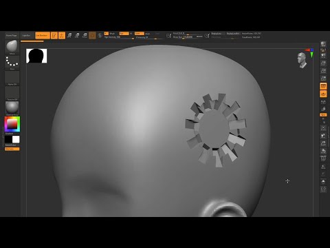 Getting Started with ZBrush. Part 18 - Live Booleans