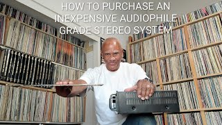 How to buy a great low cost stereo system and my recent thrift store audio and record album finds