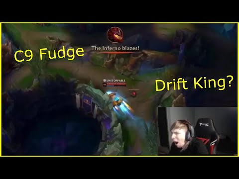 C9 vs TL - C9 Fudge with some drifting skills, and gets the cannon