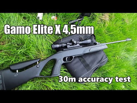 Gamo Elite X 30m Accuracy Test