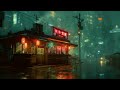 Lofi Zen – Rainy Night at the Neon Ramen Bar | Cyberpunk Chill for Focus and Relaxation | 4K