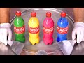 How To Make Rainbow COCA COLA Ice Cream Rolls ASMR No Talking