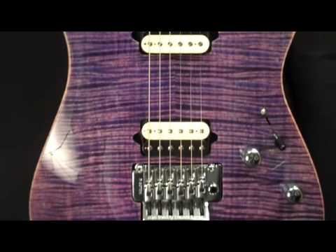 John Suhr Standard Trans Purple with Floyd Rose