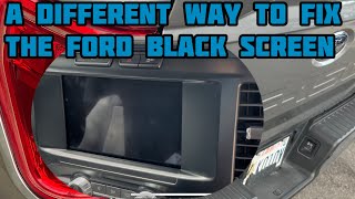 Ford F150 Black Screen Repair When Reset Does Not Work