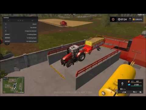 How to us the Compost master in farming simulator 2017