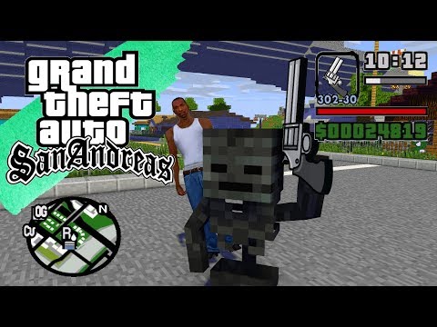 Monster School - GTA SAN ANDREAS FULL MOVIE - Minecraft Animation