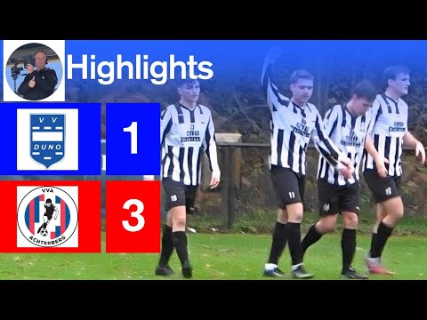 Highlights vv DUNO - VVA Achterberg.
