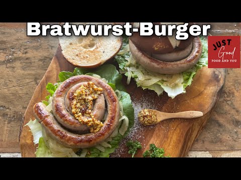 WÜRZIGER Bratwurst-Burger[Hamburger/Rezept mal anders]