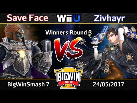BigWinSmash 7 - Winners R3 - Save Face (Ganon) v Zivhayr (Bayonetta)