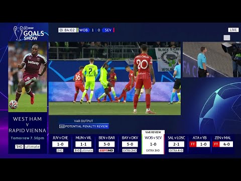 Is this the softest penalty in Champions League history?! Wolfsburg drop points due to VAR madness