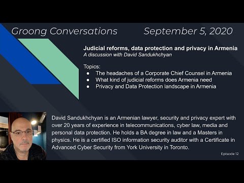 Judicial Reforms, Data Protection and Privacy - (Ep #12) - 09/05/2020